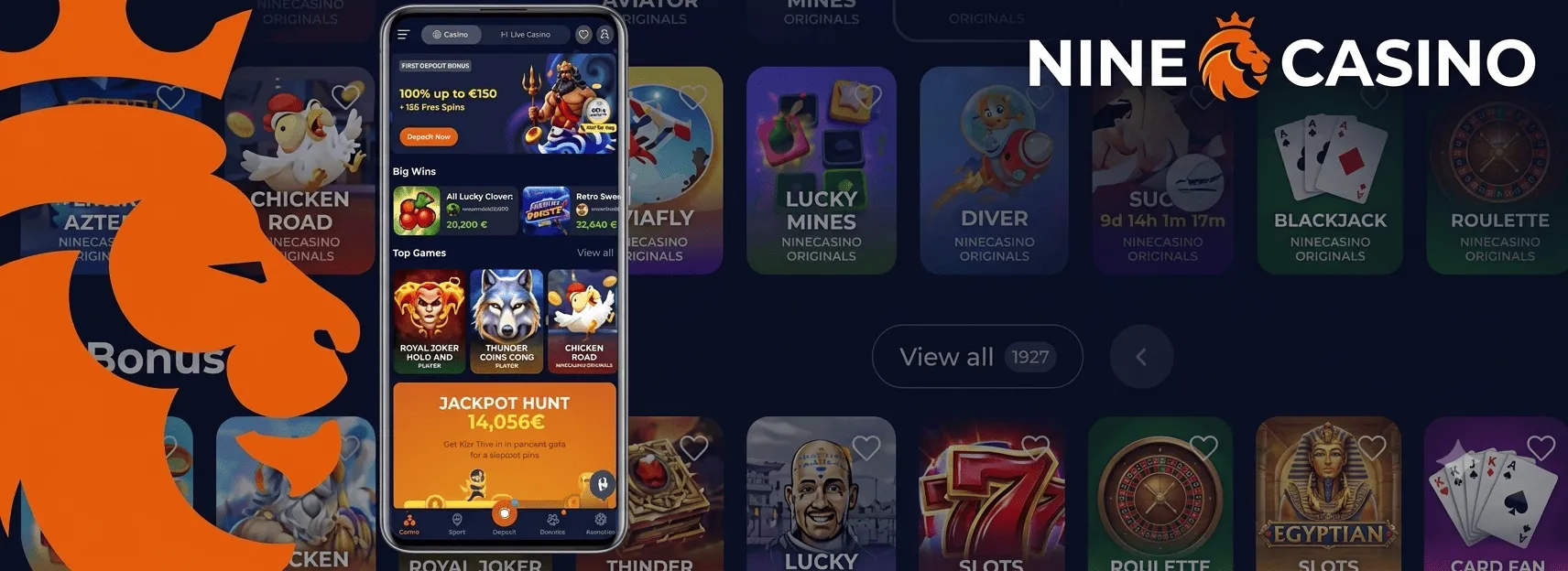 Nine Casino ladda ner